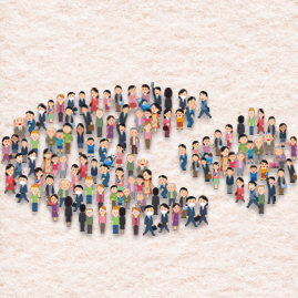 ポスティングセグメント情報イメージ図